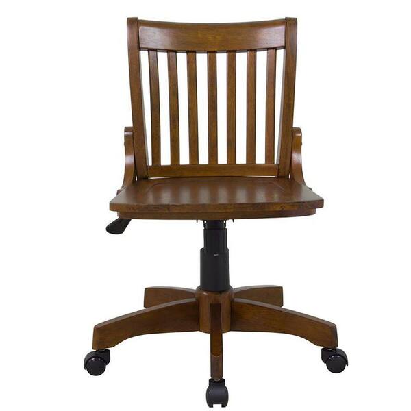 Home Decorators Collection Oxford Chestnut Adjustable Office Chair