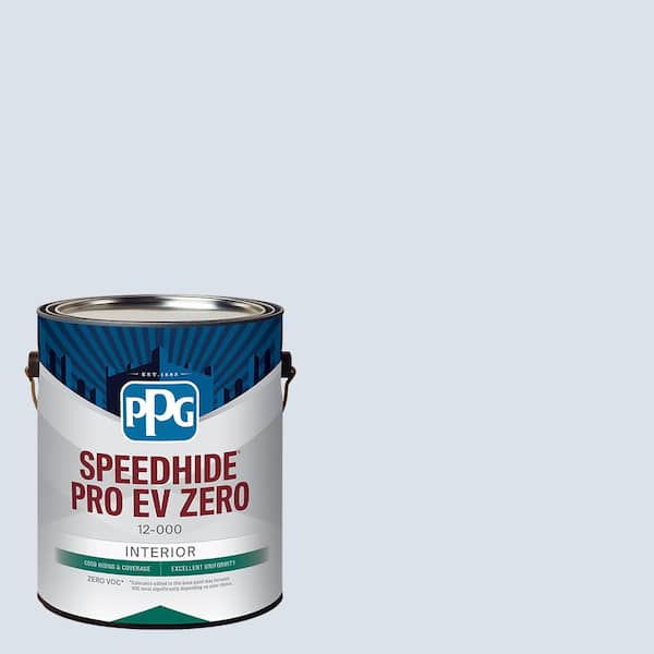 PPG Speedhide Pro EV Zero 1 gal. PPG1242-1 First Frost Flat Interior Paint