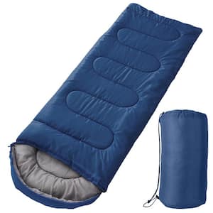 Portable Adult Kids Sleeping Bag, 3 Seasons Compact Single Sleeping Bag For  Camping Hiking Outdoor Travel Waterproof Envelope Sleeping Bag(navy Bl