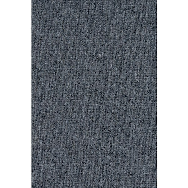 Viking - Stoneybrook - Blue 12 ft. Wide x Cut to Length 11.5 oz. Olefin Loop Carpet