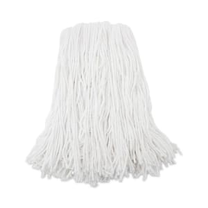 16 oz. Rayon Premium Cut-End Wet Mop Heads in White (12-Carton)