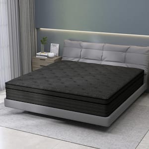 Queen Medium Memory Foam Hybrid 12 in. Bed-in-a-Box Mattress