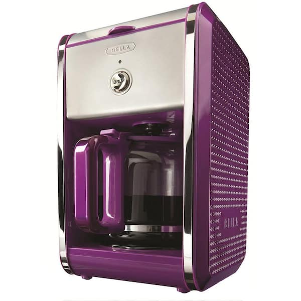 Bella 12-Cup Switch Coffee Maker in Purple