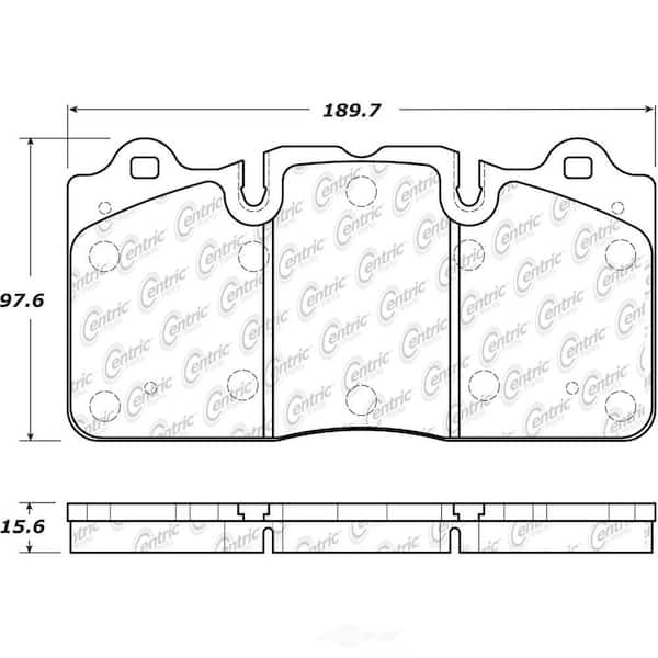 Centric Parts Disc Brake Pad Set