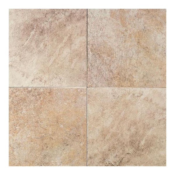 Daltile Continental Slate Egyptian Beige 6 In. X 6 In. Porcelain Sample ...