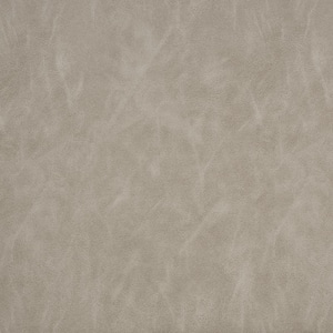 2x2 in. Warm Gray Faux Leather Fabric Swatch Sample