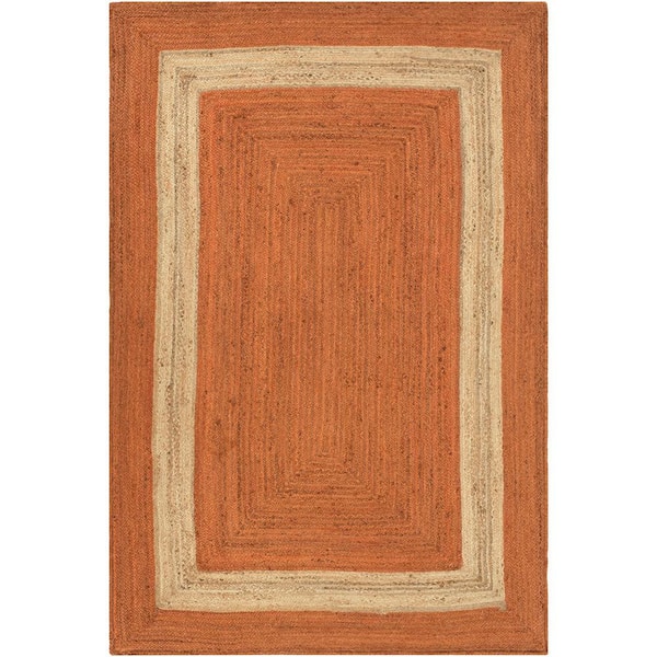 Artistic Weavers Caserta Bright Orange 8 ft. x 10 ft. Indoor Area Rug