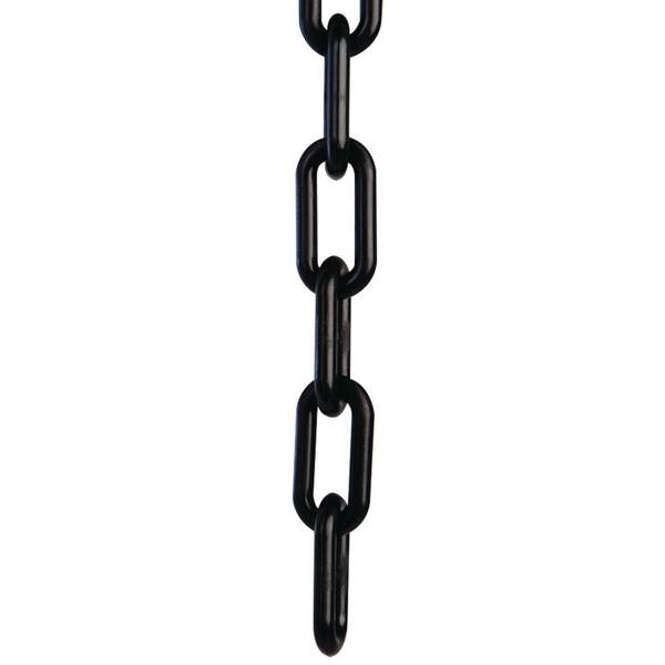 1.5 in. (#6, 38 mm) x 50 ft. Black Plastic Chain