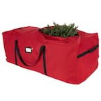 National Tree Company Green Heavy Duty Tree Storage Bag with Handles and  Zipper - Fits Up to 9 ft., 29 in. x 56 in. S-A-TBAG1 - The Home Depot