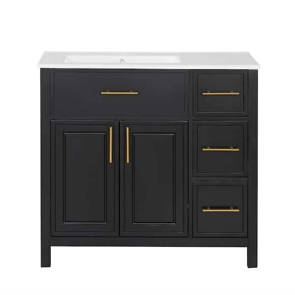 Boosicavelly 36 in. W x 18 in. D x 34 in. H Single Sink