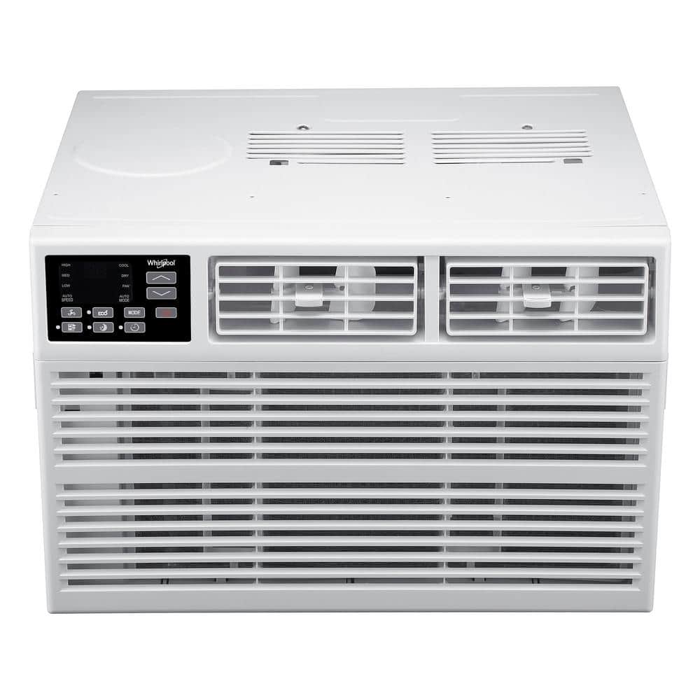 Whirlpool 12,000 BTU 115 -Volts Window Air Conditioner Cools 550 Sq. Ft. with ENERGY STAR and Remote in White -  WHAW121CW