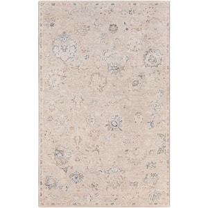 Augustin Cream 8 ft. x 10 ft. Traditional Indoor Area Rug