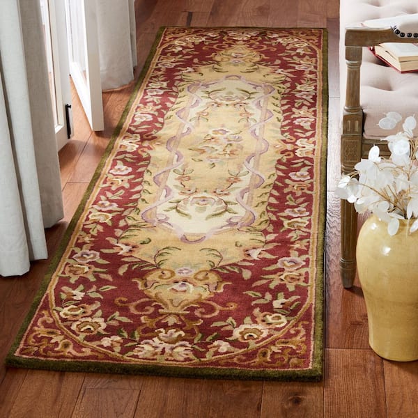 Classic 2 ft. x 8 ft. Assorted Oriental Floral Runner Rug