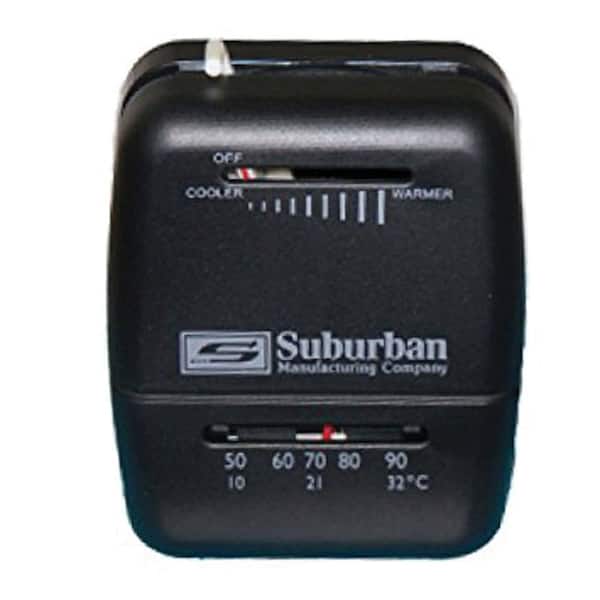 Wall Thermostat - Black