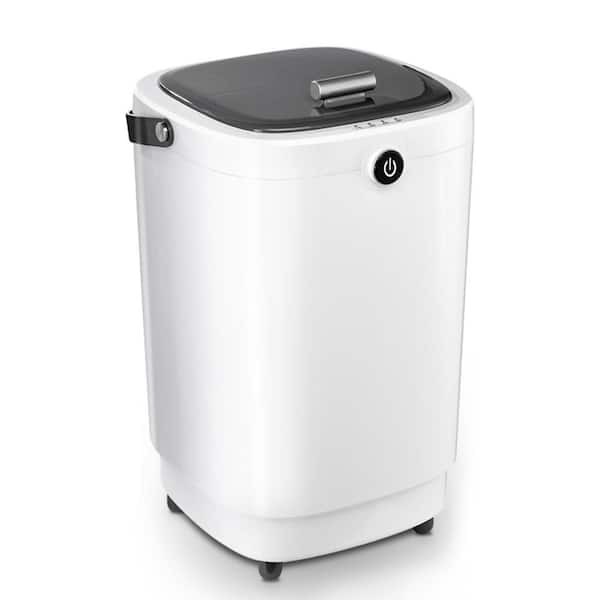 Electric Towel Warmer Bucket in White, 20L Capacity, with Timer, Portable Towel Warmer for Bathroom, Single Towel Holder