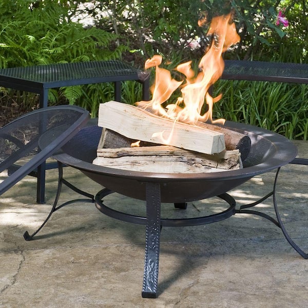 Cast Iron Copper Fire Pit