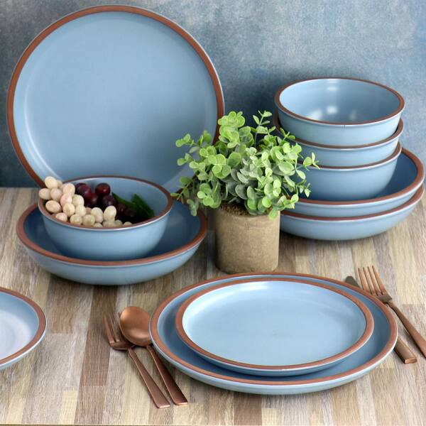 Sets For Gibson Home Rockabye 12 Piece Double Bowl Melamine