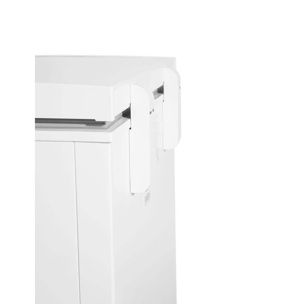 Compact White Energy Star Chest Freezer with Manual Defrost