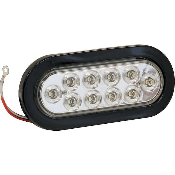 BUYERS PRODUCTS 6 in. Oval Backup Light Kit 10 LED