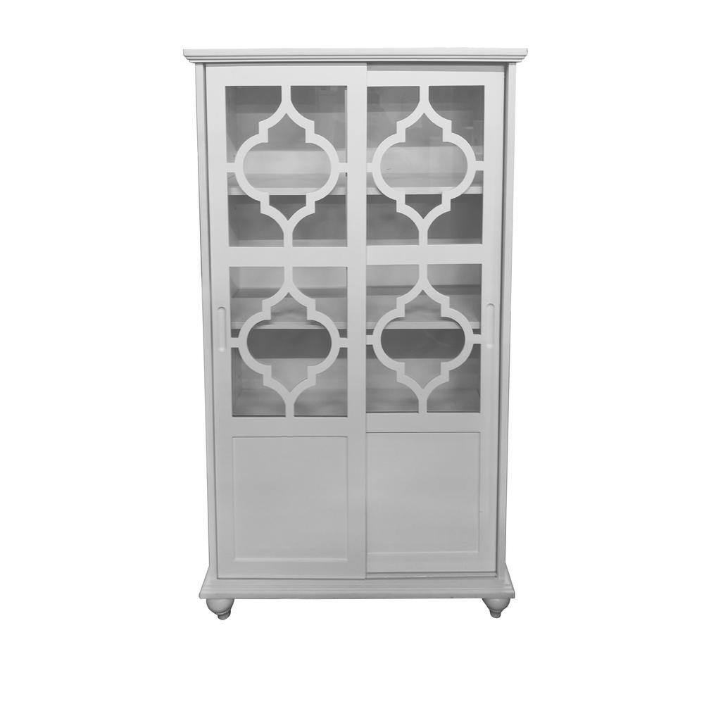 Black Console Curio Matttroy