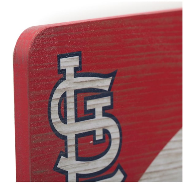 St. Louis Cardinals Heritage Solitaire Wood Covers (Red/White/Blue