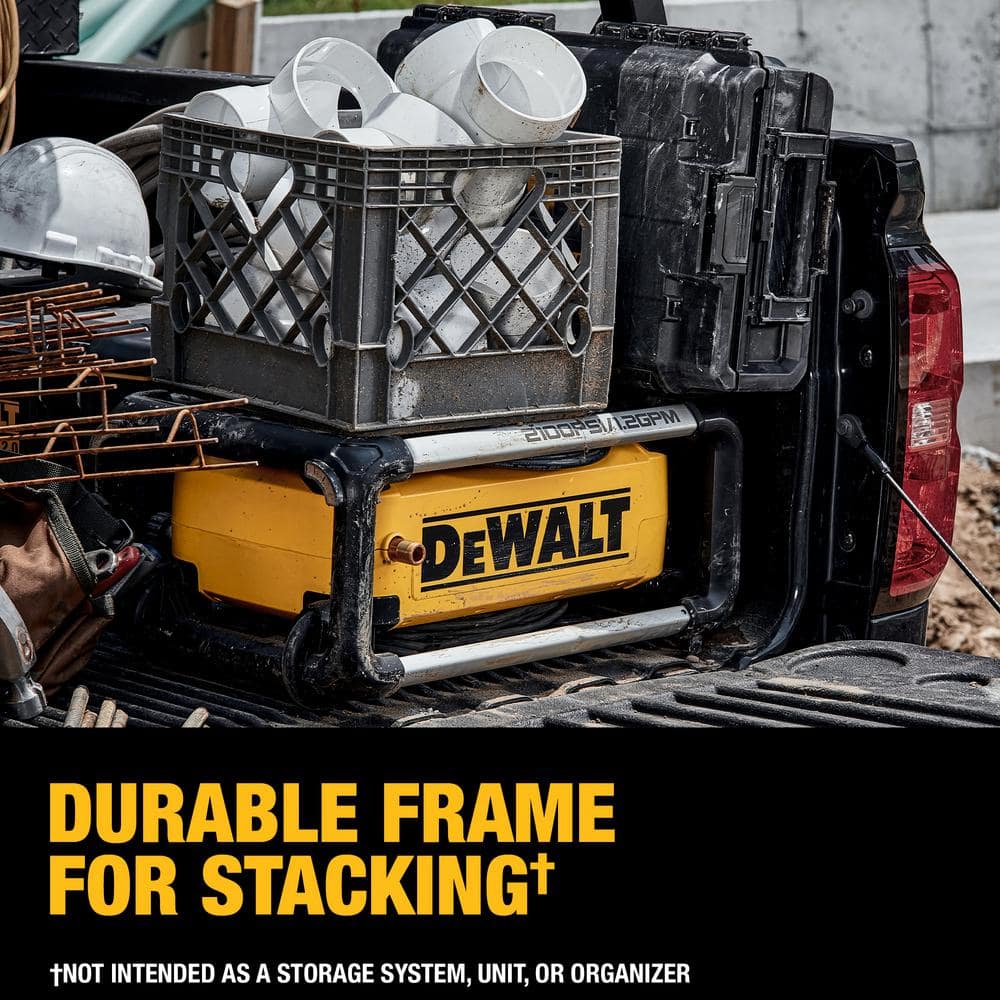DEWALT Yellow and Black 2100 PSI Electric Pressure Washer with Axial Cam Pump