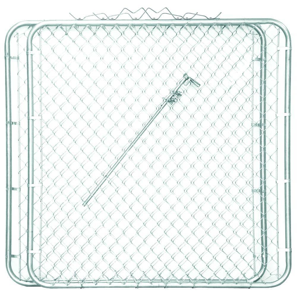 10 ft. W x 5 ft. H 2 Panels Drive-Through Steel Gate price history on PriceWatchPro