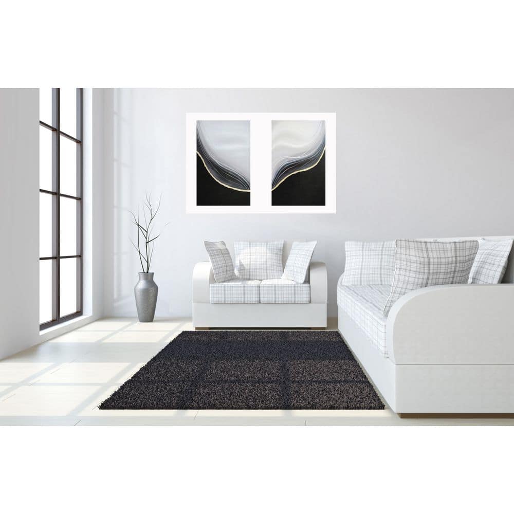 2-Piece Unframed Mixed Media Abstract Wall Art 47 in. x 32 in. price history on PriceWatchPro