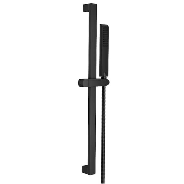 Vilbosch 24 in. Shower Slide Bar in Matte Black