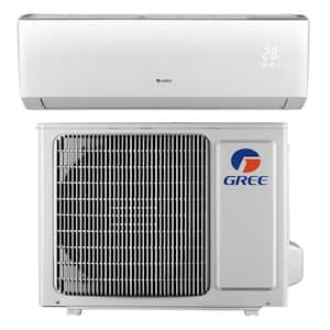 LIVO 9,000 BTU 3/4 Ton Ductless Mini Split Air Conditioner with Inverter, Heat, Remote 115V/60Hz
