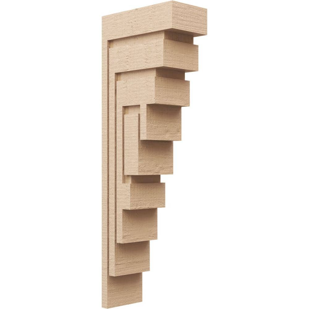 6 in. x 36 in. x 12 in. Thin Landon Rough Cedar Woodgrain TimberThane Corbel, Primed Tan price history on PriceWatchPro