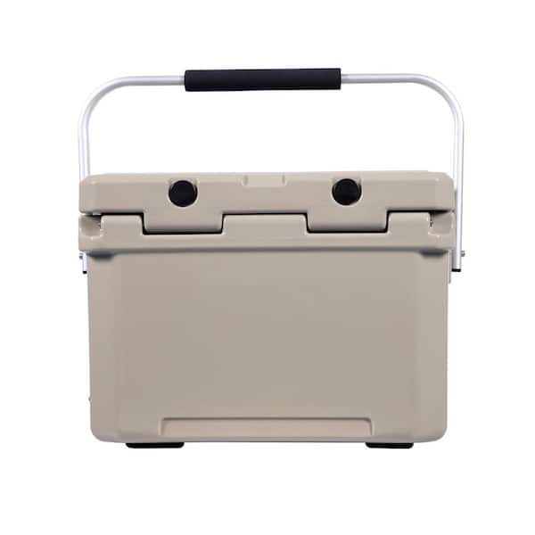 camp-zero 20Lクーラーボックス　YETI対抗  ベージュ 楽天市場】【送料無料】キャンプゼロ 20L ロトモールド クーラー