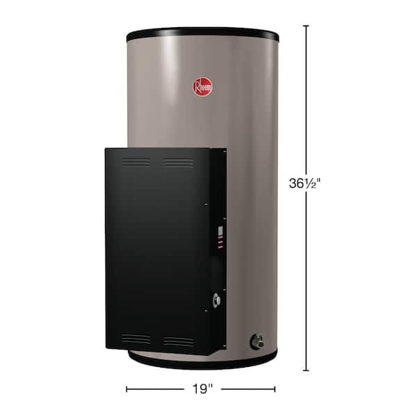 RHEEM-RUUD Point-of-Use Electric Water Heater: 208V, 19.9 gal, 6,000 W,  Single Phase, 25.12 in Ht