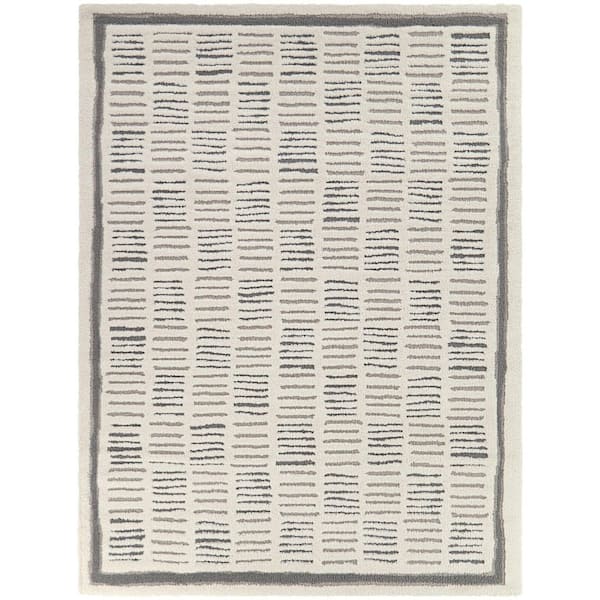 Guillaume Cream 7 ft. 10 in. x 10 ft. Abstract Area Rug