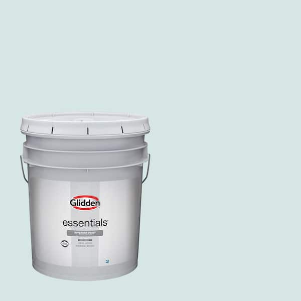 Glidden Essentials 5 gal. PPG1142-1 Peaceful Night Flat Interior Paint