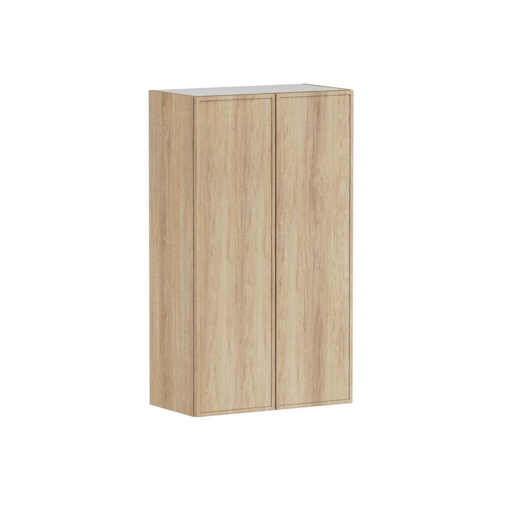 Designer Series Renly 24 in. W x 12 in. D x 42 in. H Assembled Slim Shaker Wall Kitchen Cabinet in Sandstone price history on PriceWatchPro