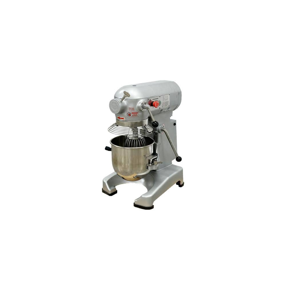 10.6 Qt. 3-Speed Stainless Bakery Dough Stand Mixer EM10-4 with 400-Watt