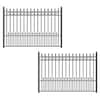 Aleko 2-panel Fence Kit London Design 8 Ft. X 5 Ft. Each Security Fence 