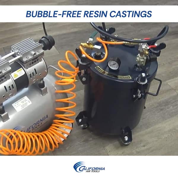Reviews for California Air Tools 5 Gal. Pressure Pot for Casting Pg 1 The Home Depot