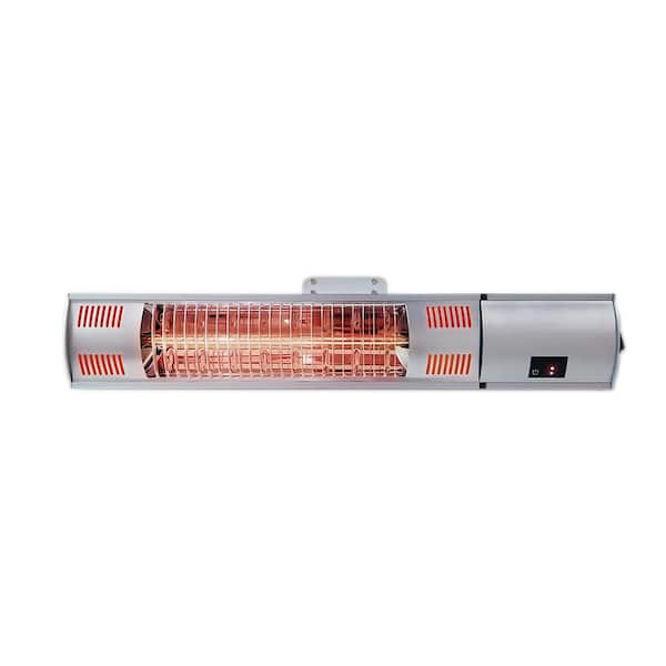 Jushua 1500Watt Super Quiet WallMounted Electric Heaters with Remote Control DBD0102HIEMRW