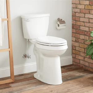 Bradenton 2-Piece 1.28 GPF Single Flush Elongated Toilet in White