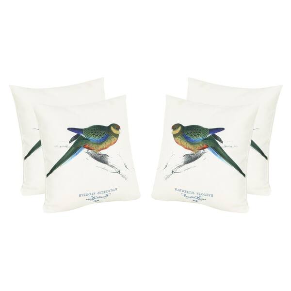 parrot outdoor pillows