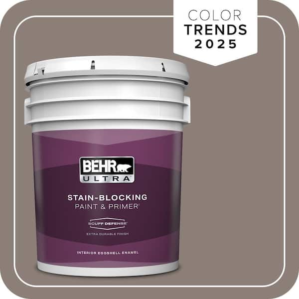 BEHR ULTRA 5 gal. Home Decorators Collection #HDC-NT-27B Wild Truffle Extra Durable Eggshell Enamel Interior Paint & Primer