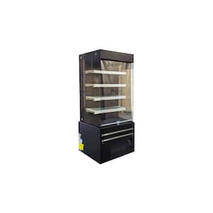 29 in. 17.6 Cu. Ft. Commercial Refrigerator Vertical Open-Air Display EC500 Black
