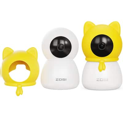 C516 360 Pan/Tilt 2. 5K 4MP Indoor Smart Plug-in Home Security Camera, Baby Monitor