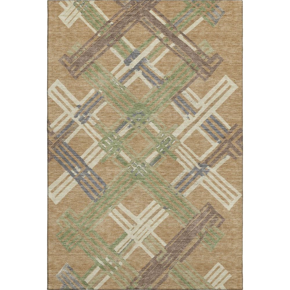 Mayfield Premium Machine Washable Abstract AMF2452 Gold 10 ft. x 14 ft. Area Rug price history on PriceWatchPro