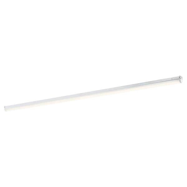 96 in. 10544 Lumen Integrated LED 0-10V Dimming White Strip Light 4000K