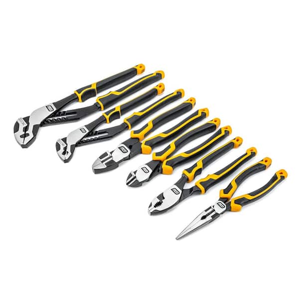 GEARWRENCH PITBULL Mixed Dual Material Plier Set (6-Piece) 82204C 