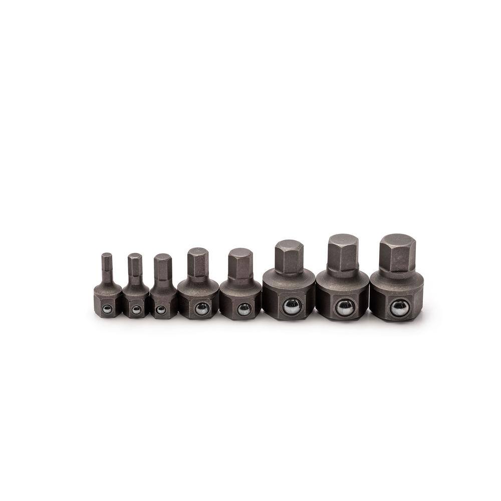 GearWrench 15 Piece Metric Hex Bit Socket Set – 2.5mm To 19mm – 1/4, 3/8, 1/2 Drive – Allen