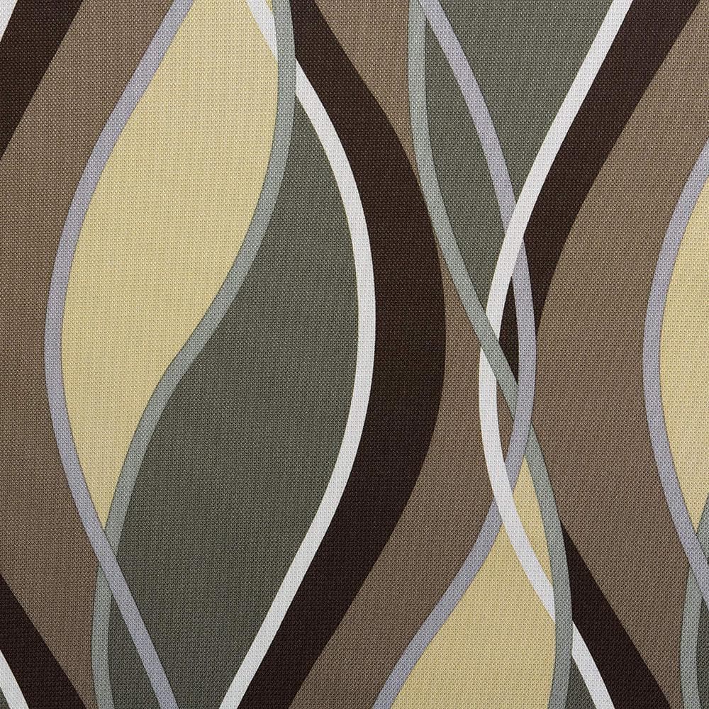 Spruce Green Light-Filtering Polyester Grommet Curtain Panel